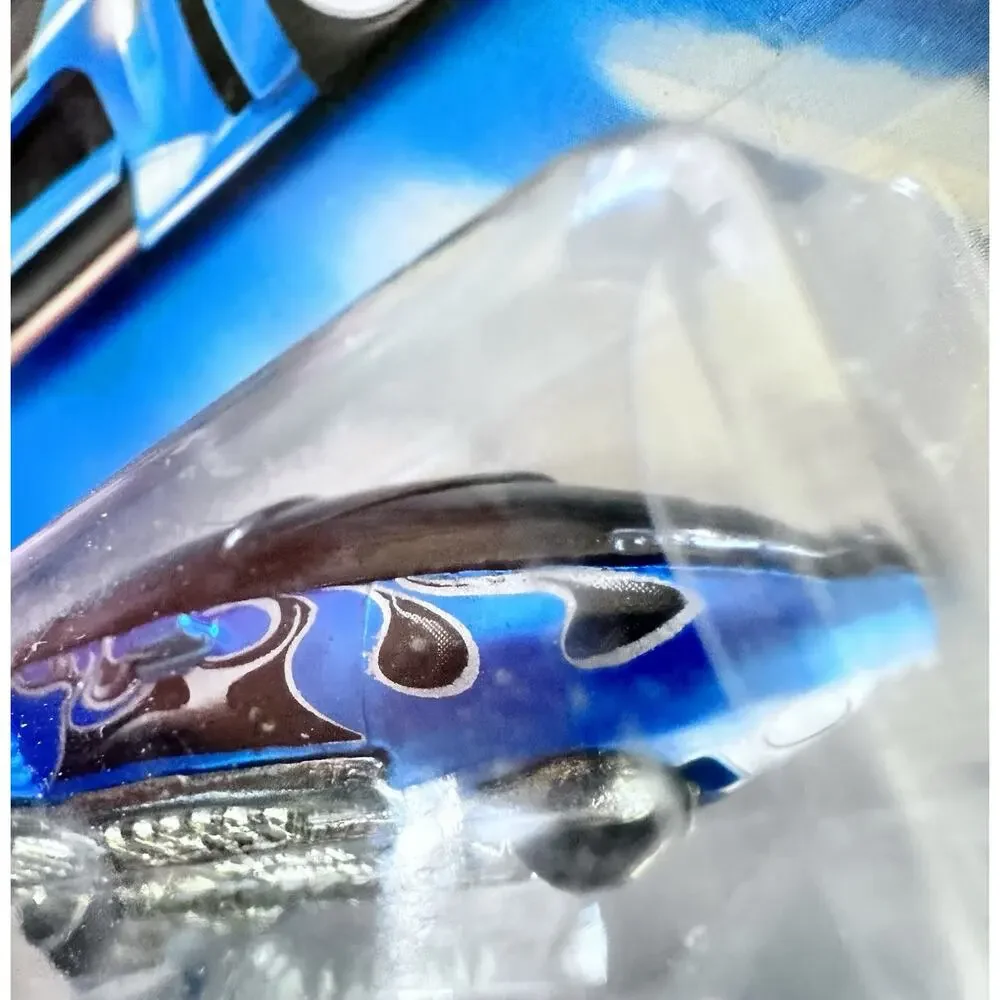 Hot Wheels 2003 Final Run Series #206 GM Lean Machine Blue 12/12 H16